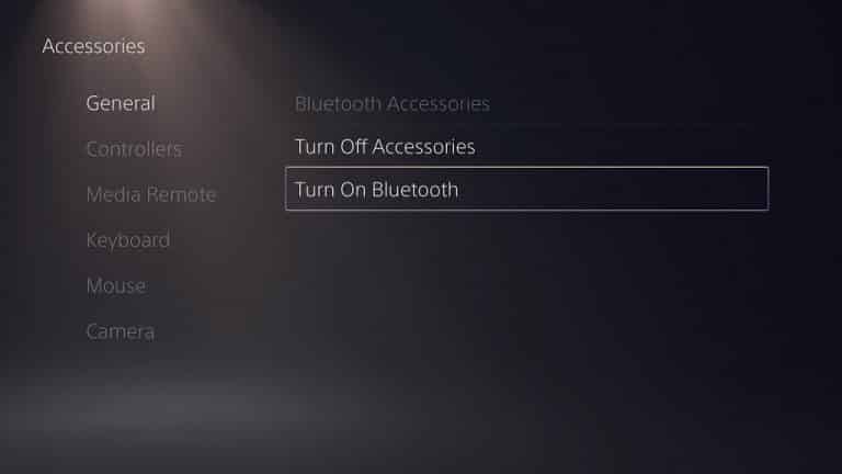 How to turn off Bluetooth on PS5