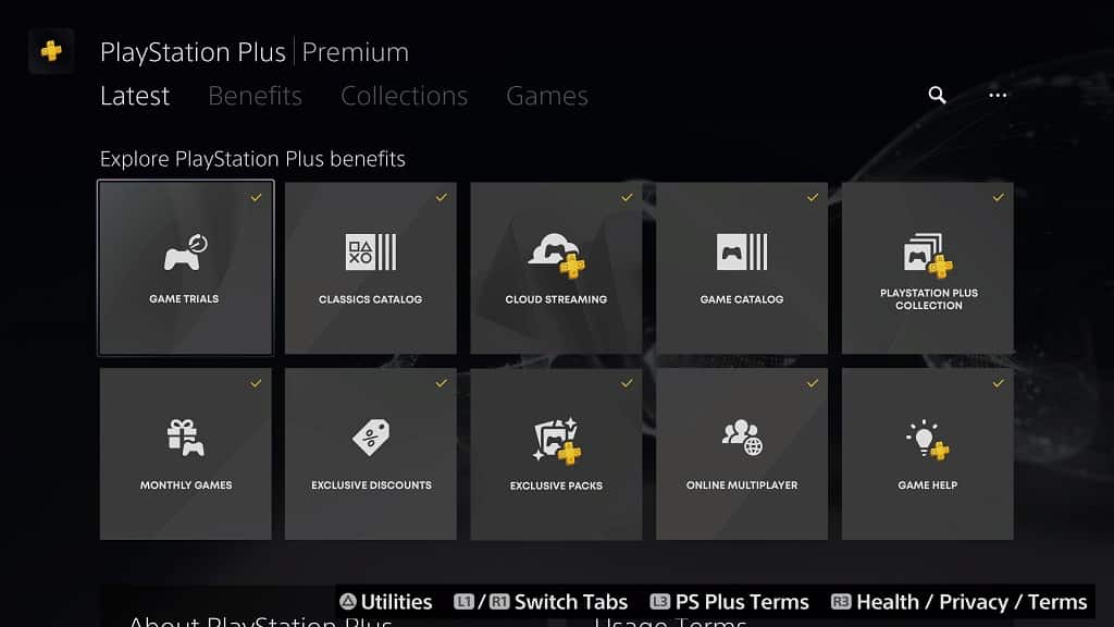 How to find PlayStation Plus Deluxe or Premium game trials on PS5