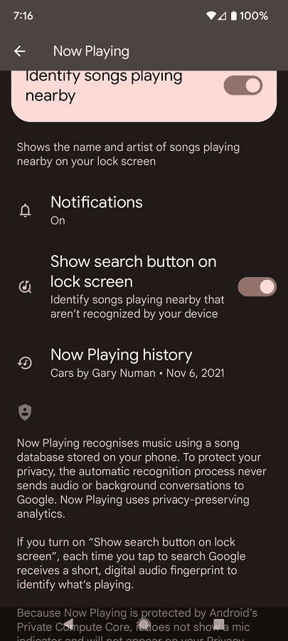 How to Turn on Now Playing and See Music History on Your Google Pixel